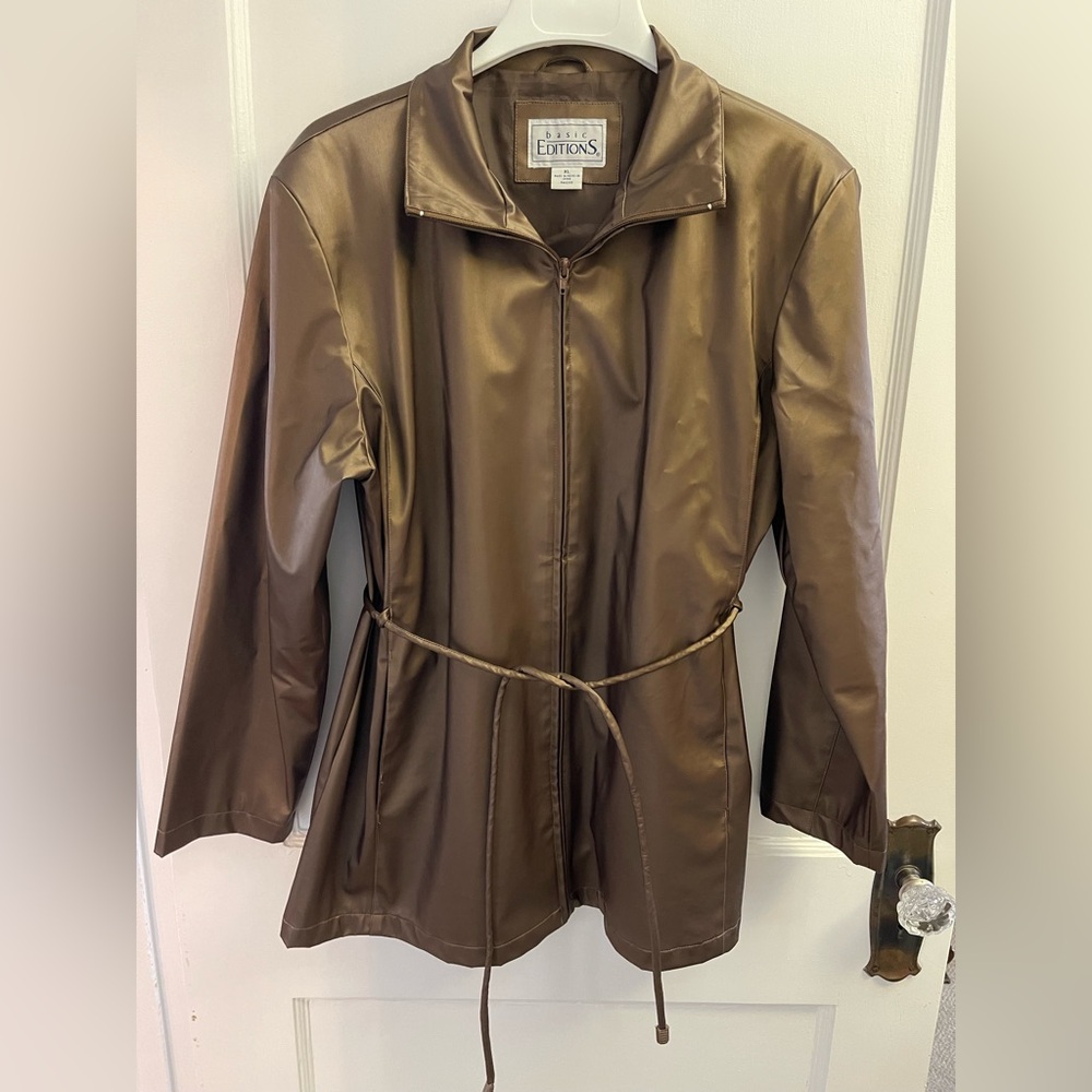 Basic Editions Tan Trench Coat